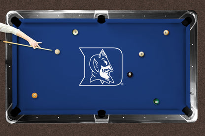 Duke Blue Devils Custom Pool Table Replacement Felt Lifestyle