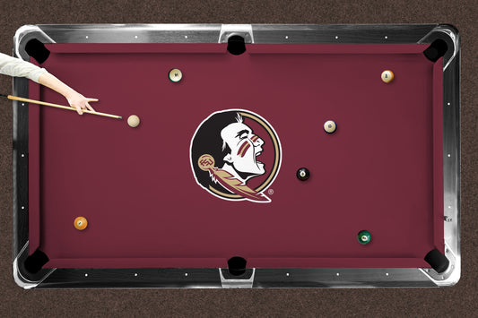Florida State Seminoles Custom Pool Table Replacement Felt Lifestyle