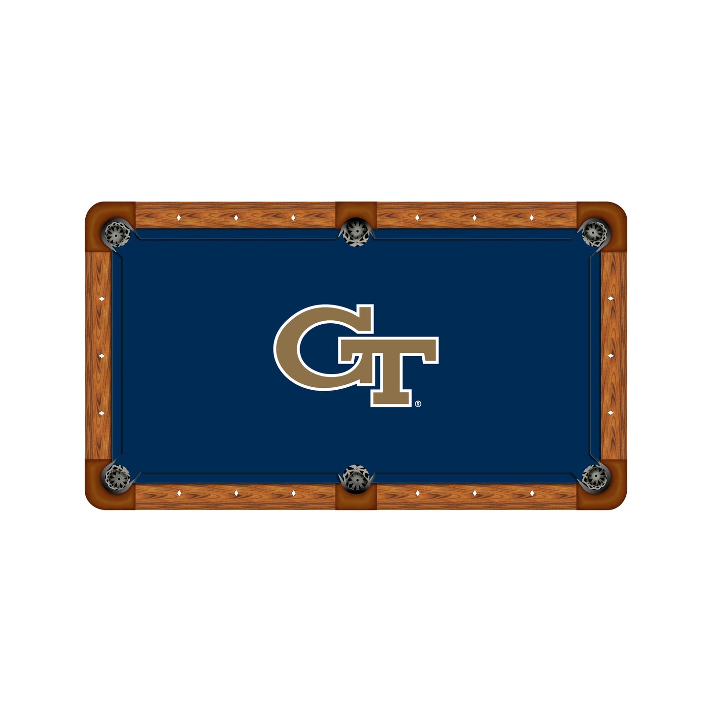 Georgia Tech Yellow Jackets Custom Pool Table Replacement Felt