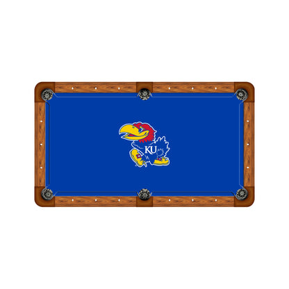 Kansas Jayhawks Custom Pool Table Replacement Felt