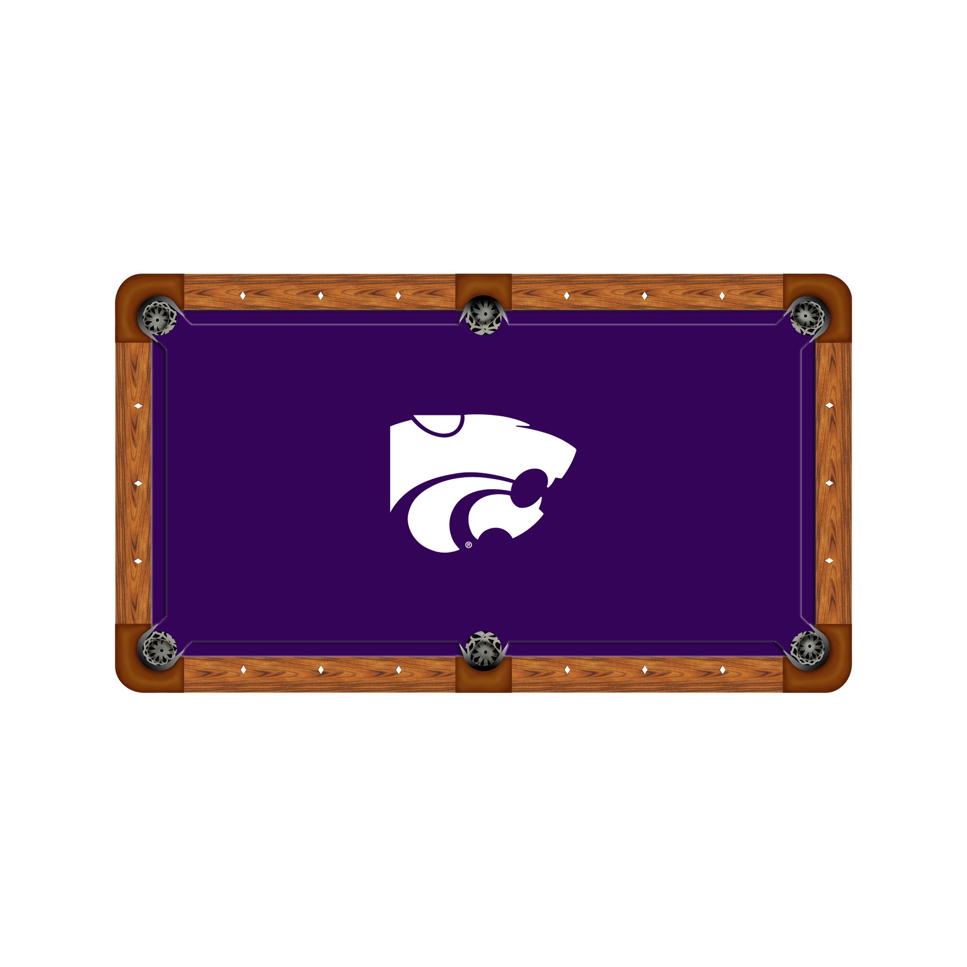 Kansas State Wildcats Custom Pool Table Replacement Felt