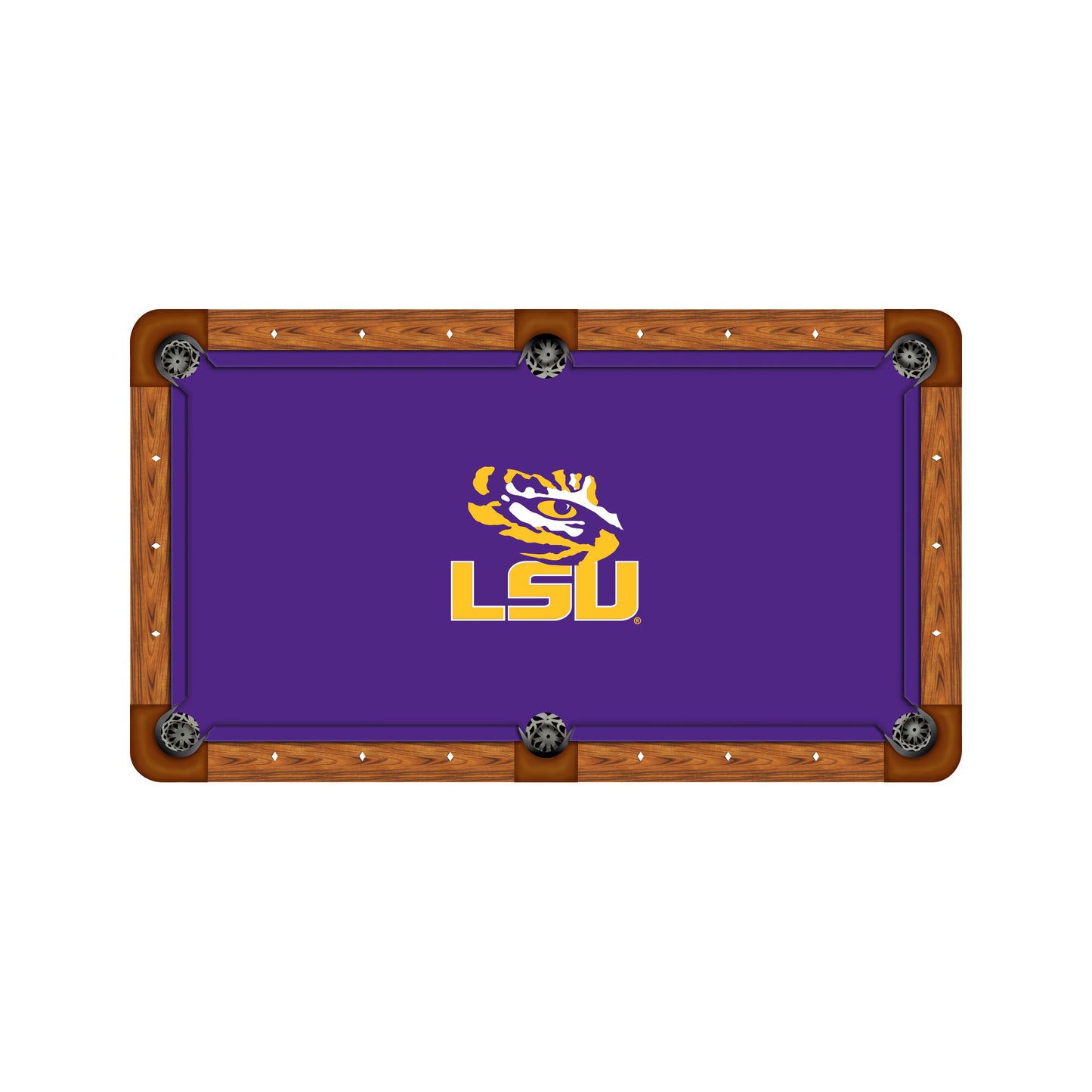 LSU Tigers Custom Pool Table Replacement Felt
