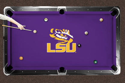 LSU Tigers Custom Pool Table Replacement Felt Lifestyle