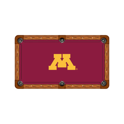 Minnesota Golden Gophers Custom Pool Table Replacement Felt