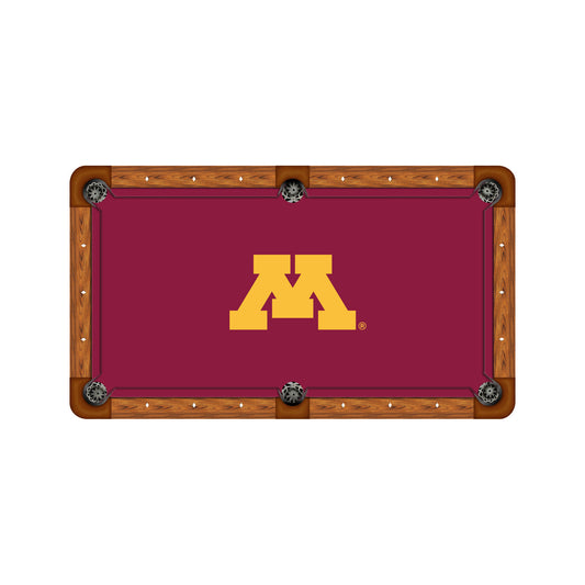 Minnesota Golden Gophers Custom Pool Table Replacement Felt
