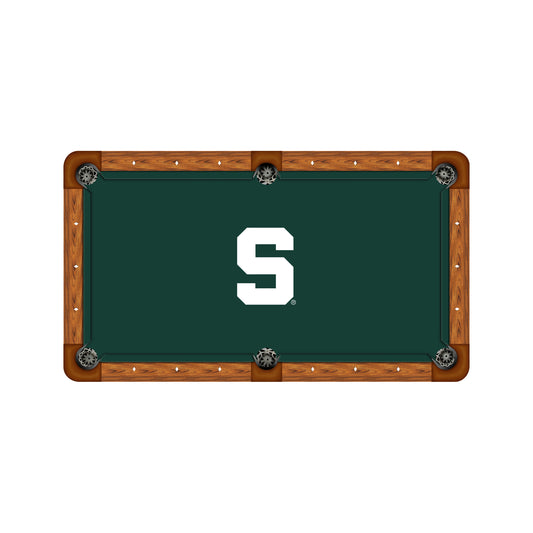 Michigan State Spartans Custom Pool Table Replacement Felt