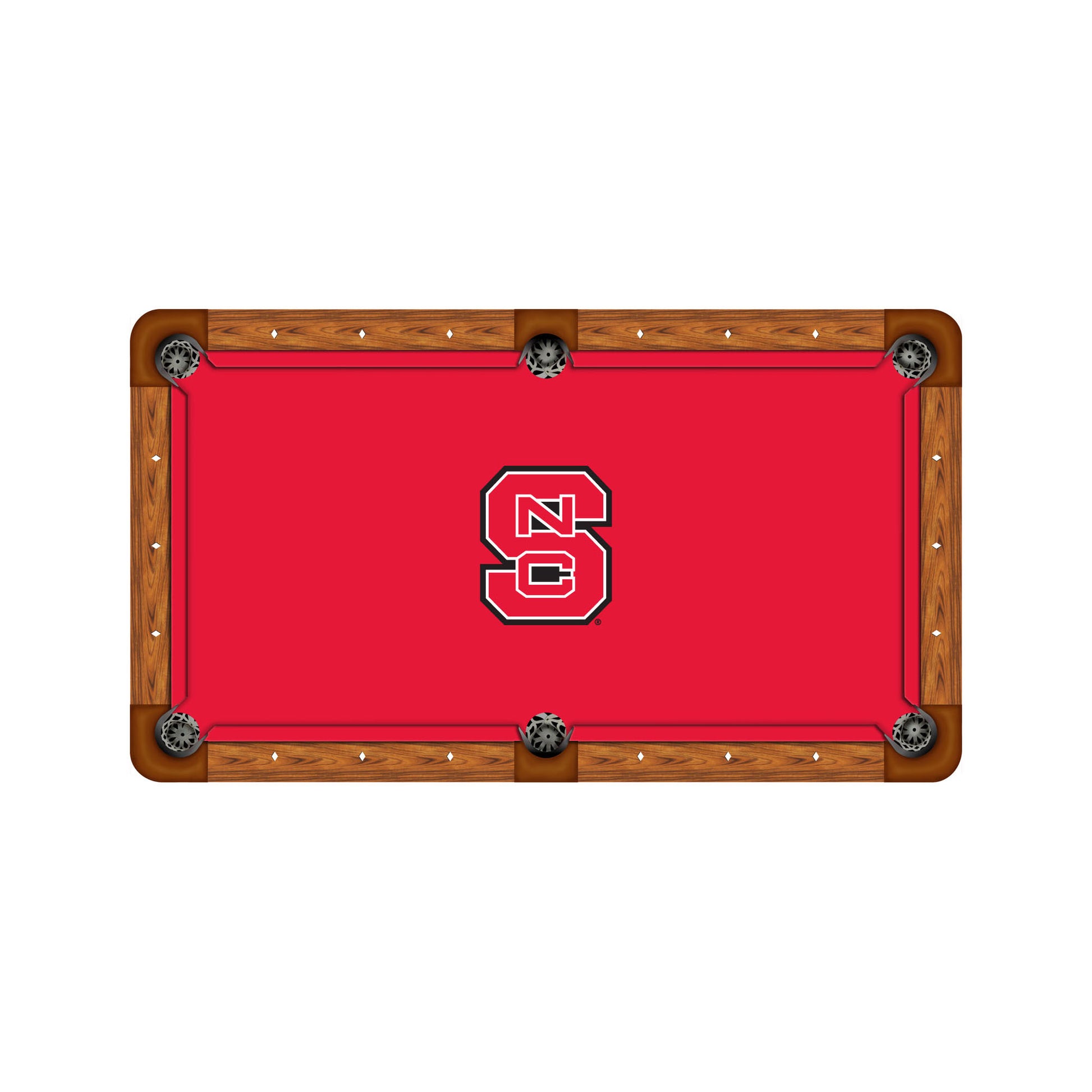 NC State Wolfpack Custom Pool Table Replacement Felt