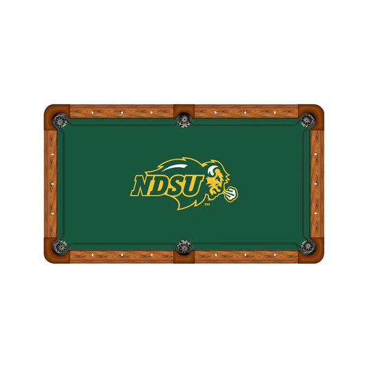 North Dakota State Bison Custom Pool Table Replacement Felt