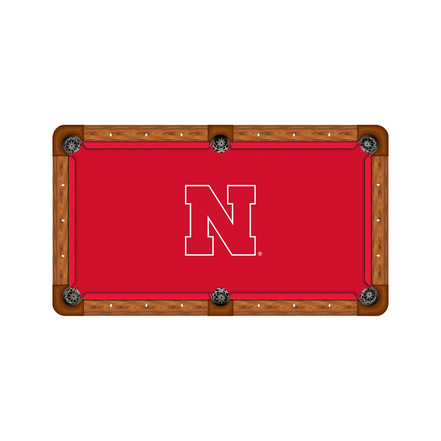 Nebraska Cornhuskers Custom Pool Table Replacement Felt
