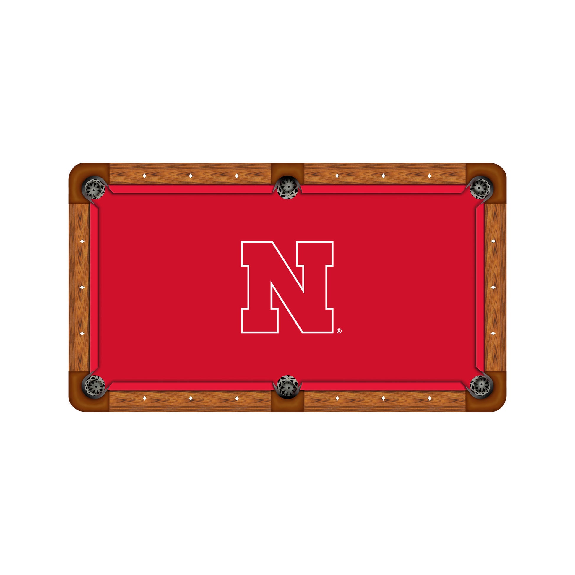 Nebraska Cornhuskers Custom Pool Table Replacement Felt