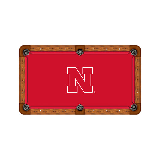 Nebraska Cornhuskers Custom Pool Table Replacement Felt