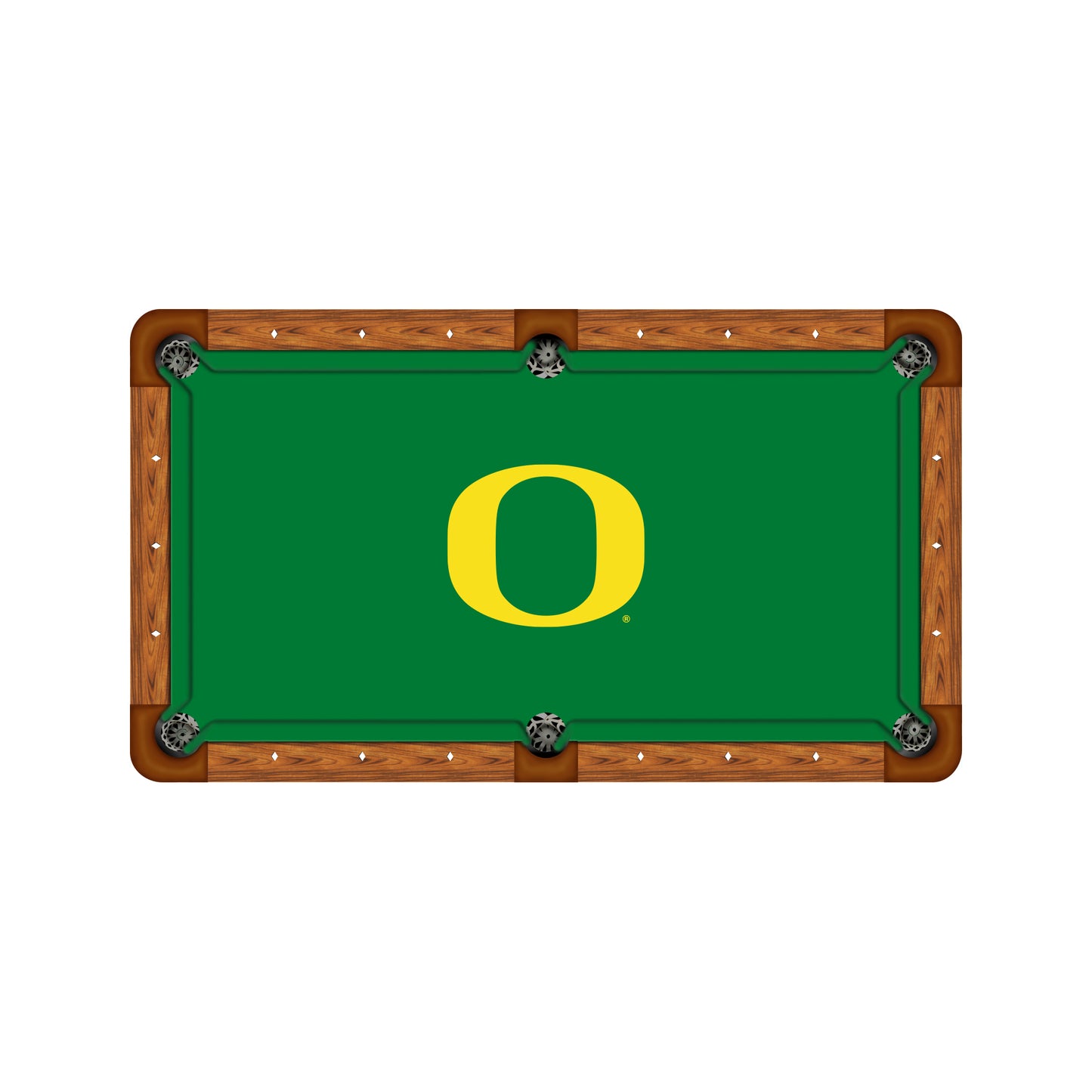 Oregon Ducks Custom Pool Table Replacement Felt
