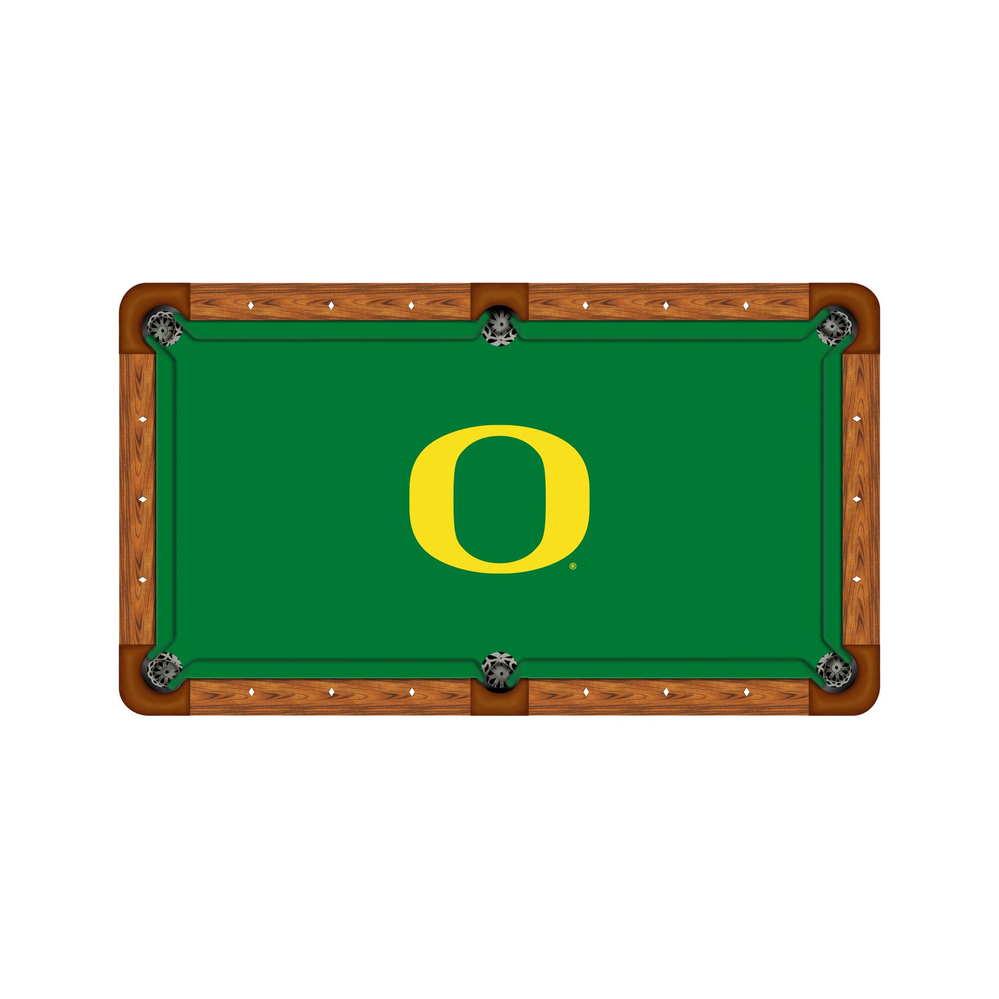 Oregon Ducks Custom Pool Table Replacement Felt