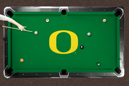 Oregon Ducks Custom Pool Table Replacement Felt Lifestyle