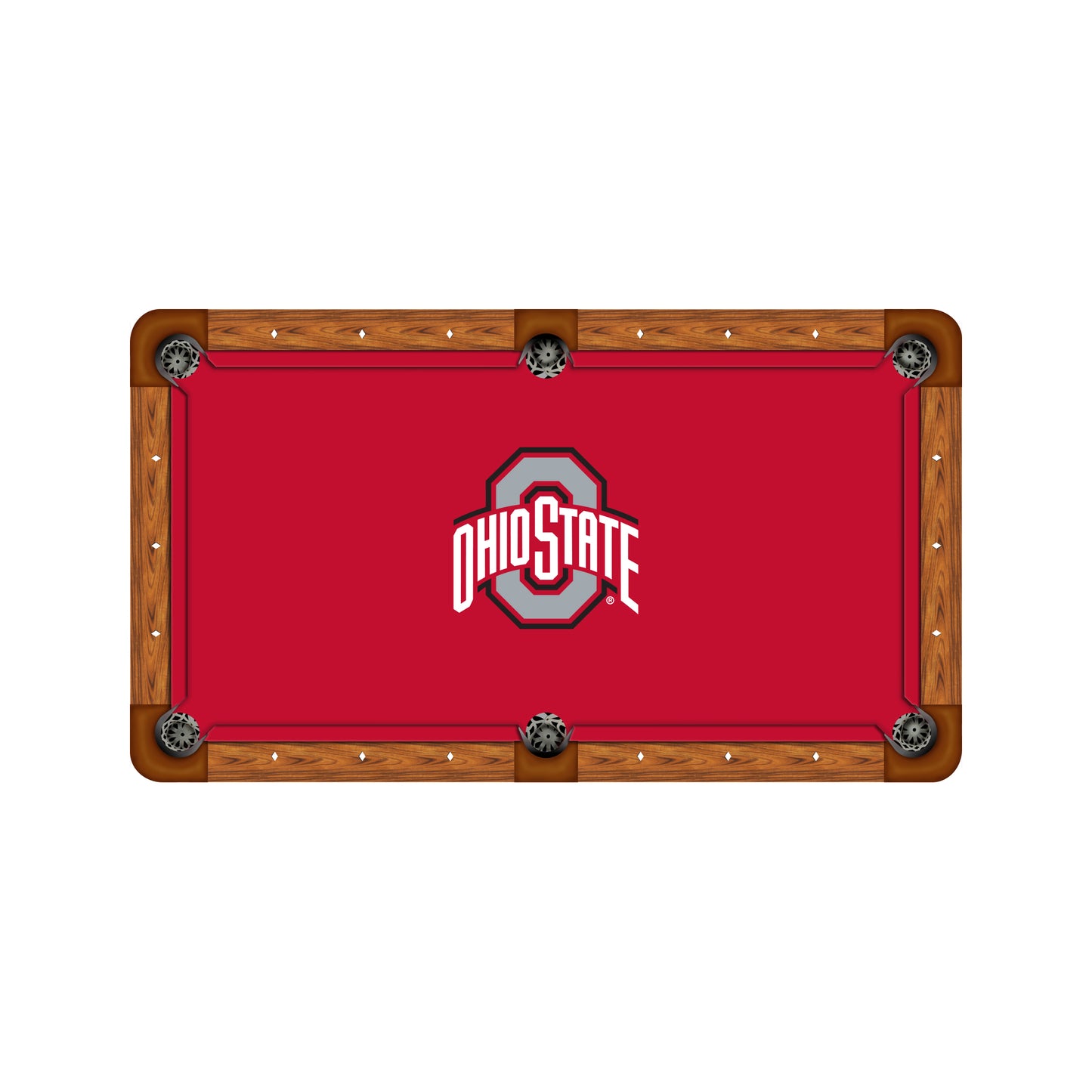 Ohio State Buckeyes Custom Pool Table Replacement Felt