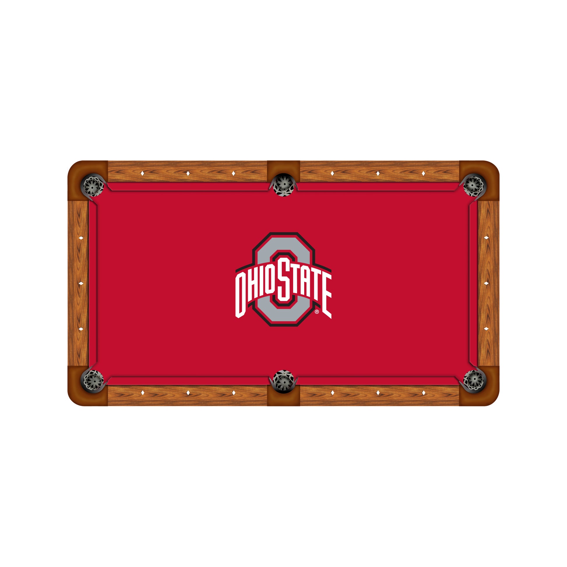 Ohio State Buckeyes Custom Pool Table Replacement Felt