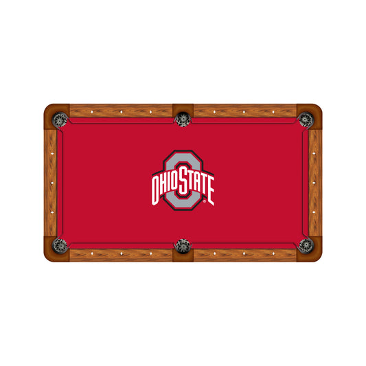 Ohio State Buckeyes Custom Pool Table Replacement Felt