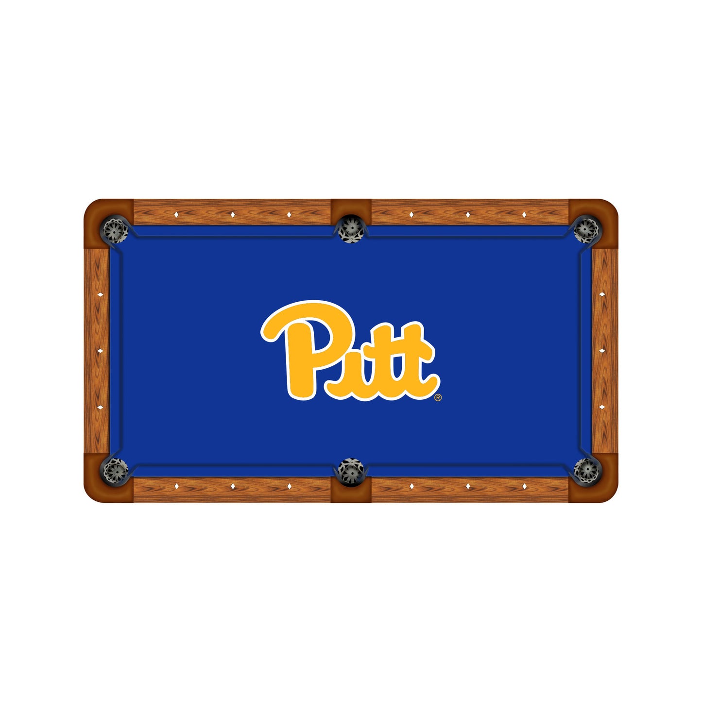 Pittsburgh Panthers Custom Pool Table Replacement Felt