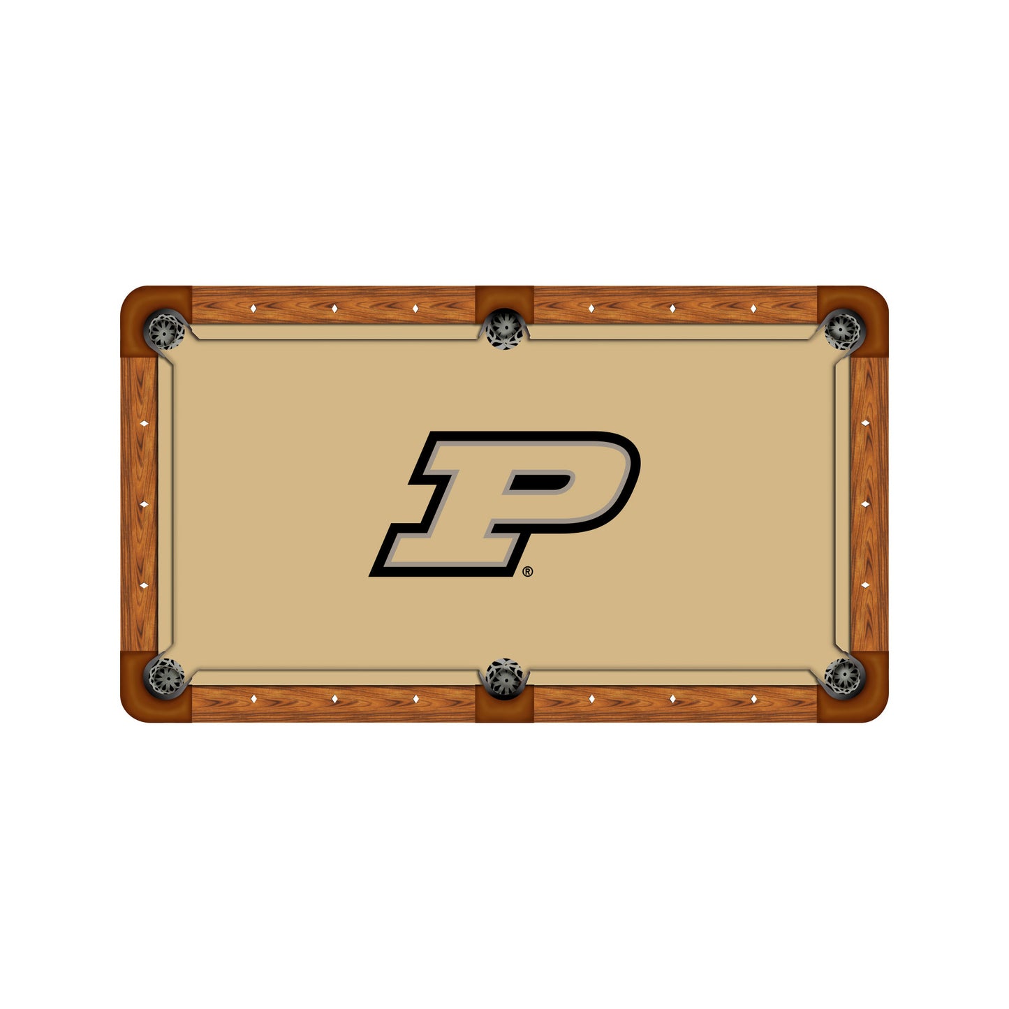 Purdue Boilermakers Custom Pool Table Replacement Felt