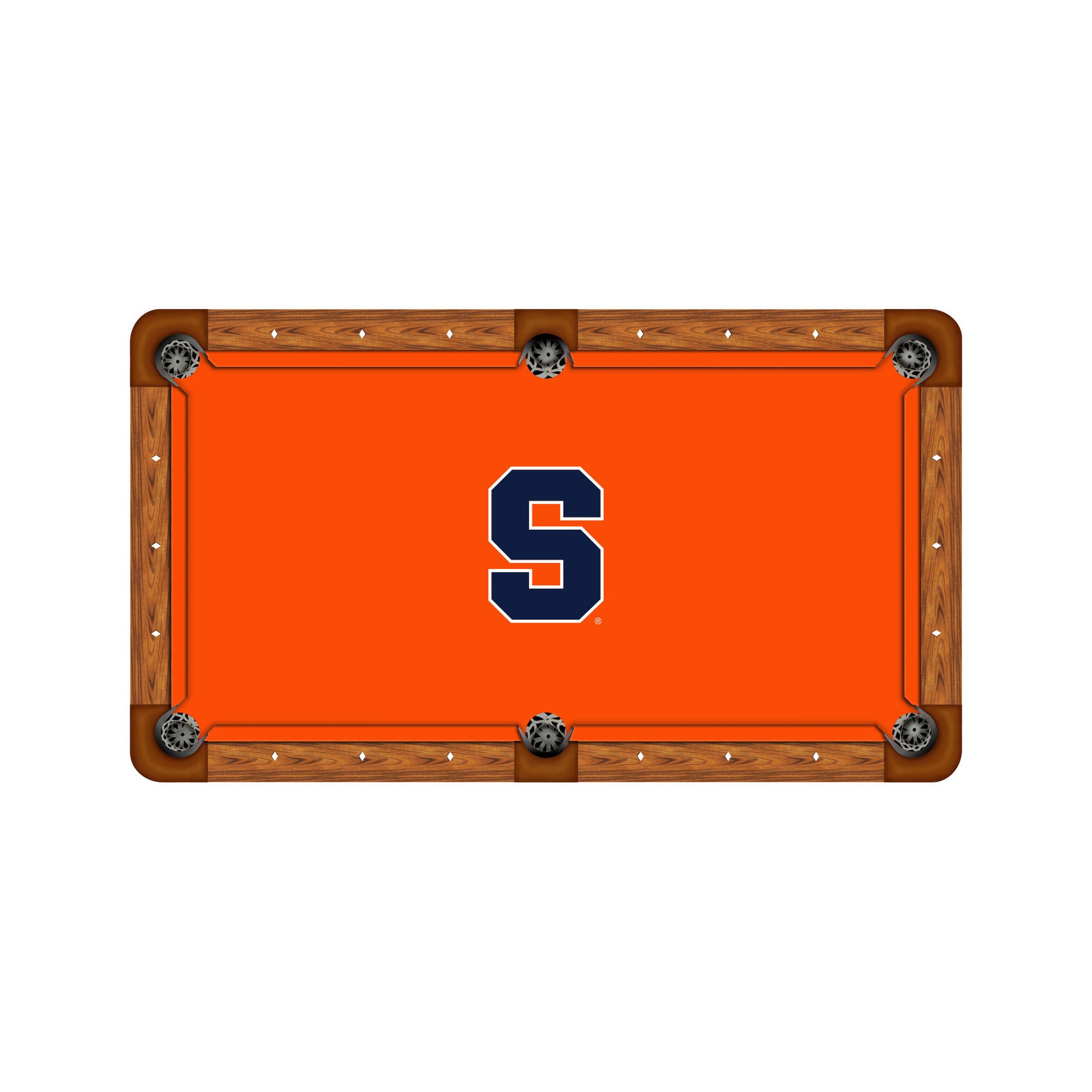 Syracuse Orange Custom Pool Table Replacement Felt