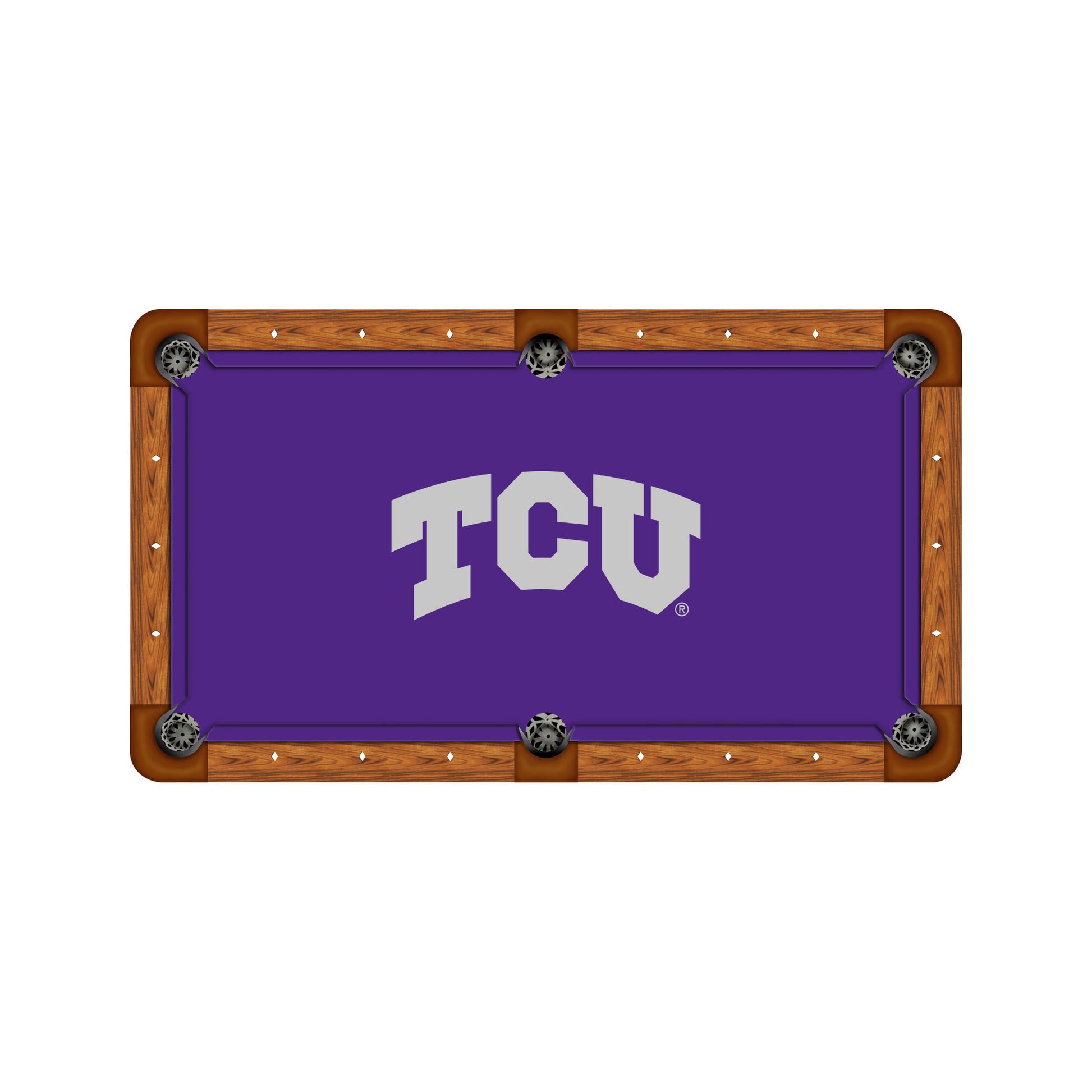 TCU Horned Frogs Custom Pool Table Replacement Felt