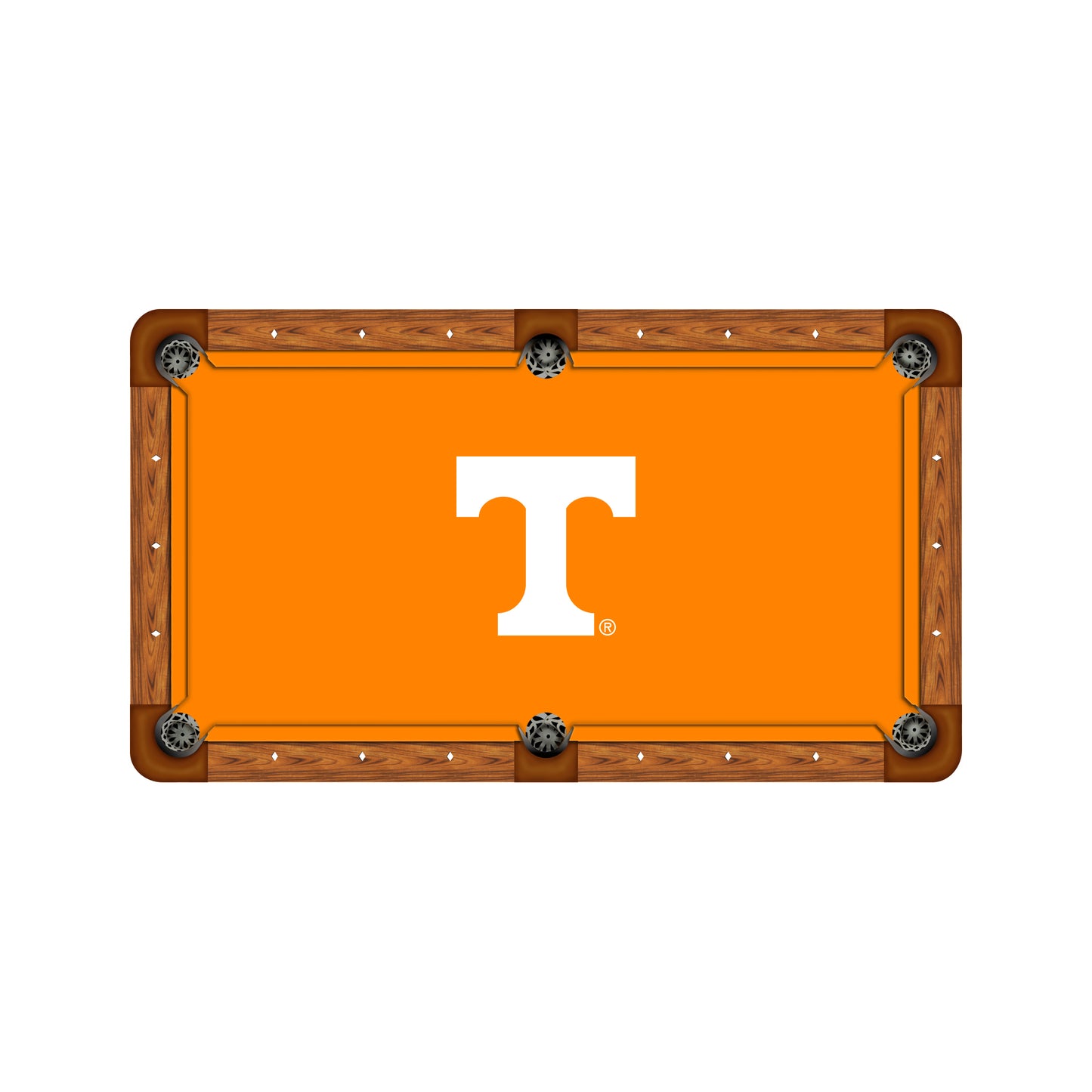 Tennessee Volunteers Custom Pool Table Replacement Felt