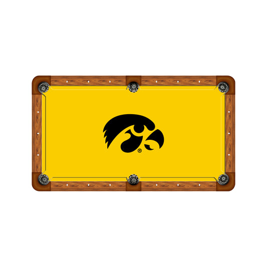 Iowa Hawkeyes Custom Pool Table Replacement Felt