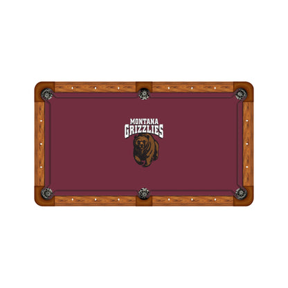Montana Grizzlies Custom Pool Table Replacement Felt
