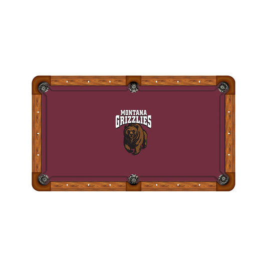 Montana Grizzlies Custom Pool Table Replacement Felt