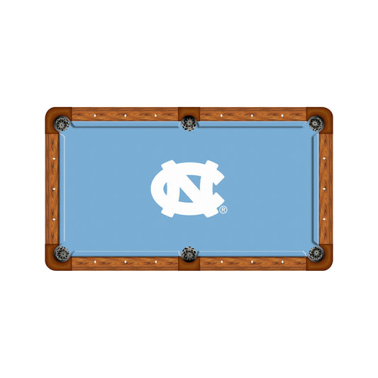 North Carolina Tar Heels Custom Pool Table Replacement Felt