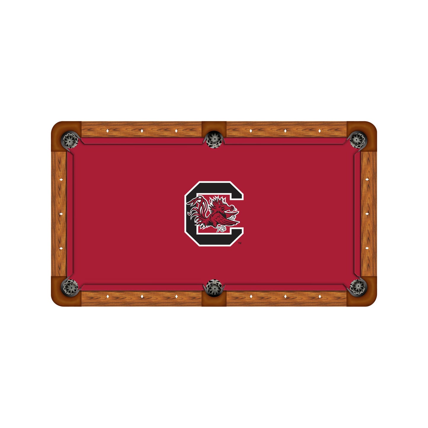 South Carolina Gamecocks Custom Pool Table Replacement Felt