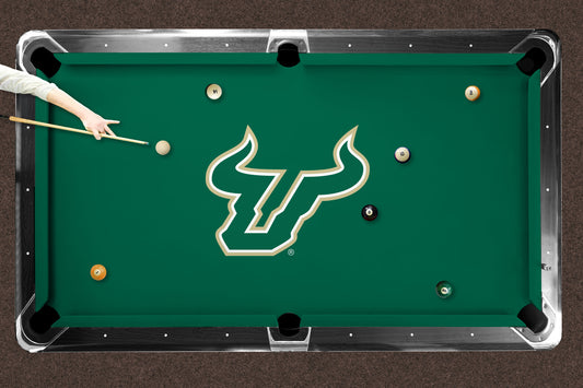 South Florida Bulls Custom Pool Table Replacement Felt Lifestyle