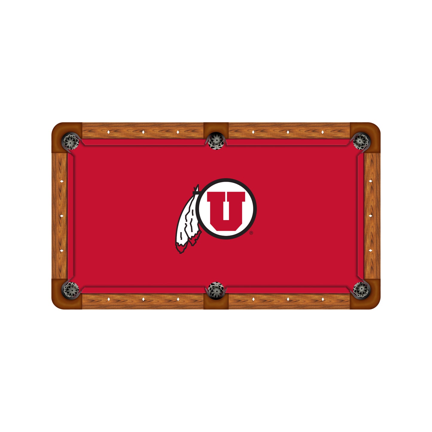 Utah Utes Custom Pool Table Replacement Felt
