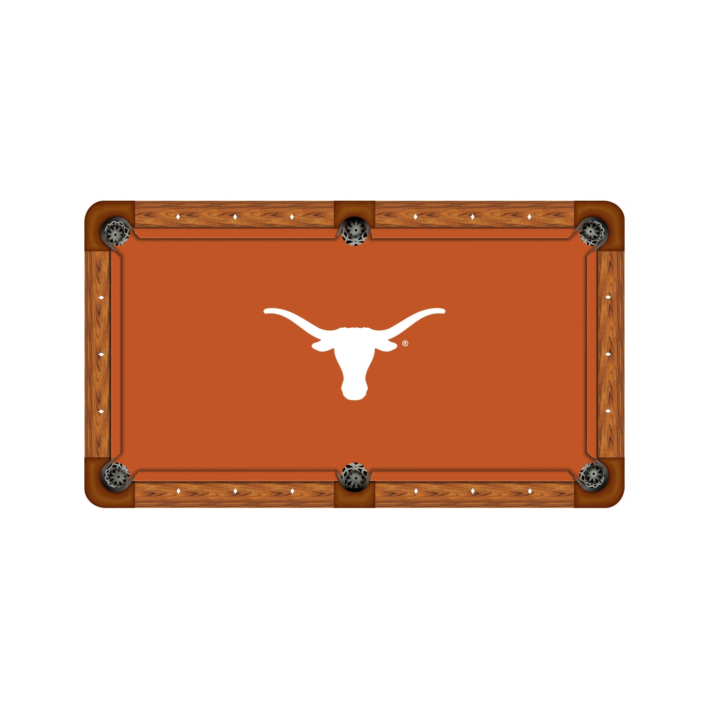 Texas Longhorns Custom Pool Table Replacement Felt
