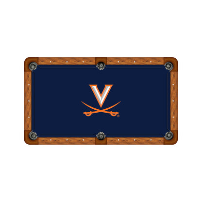 Virginia Cavaliers Custom Pool Table Replacement Felt