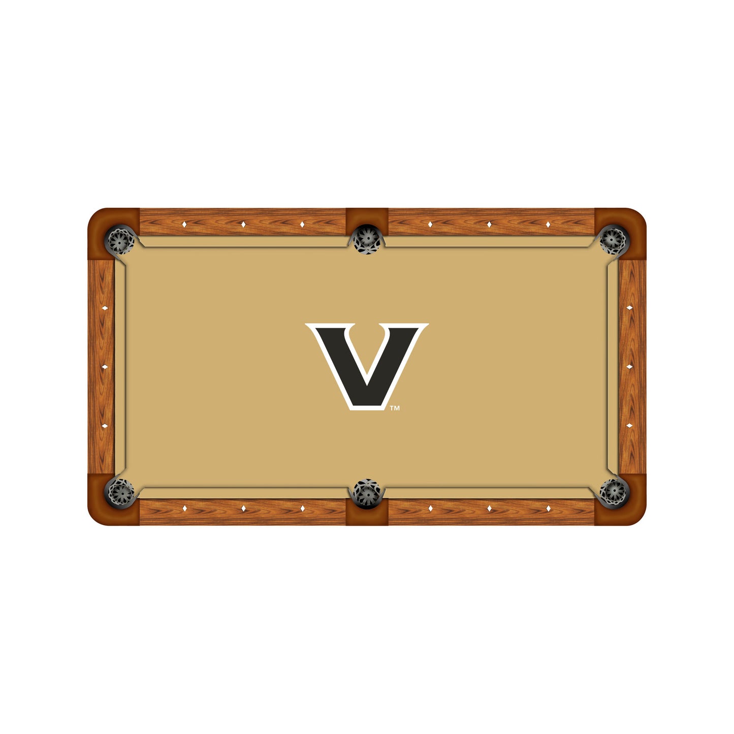 Vanderbilt Commodores Custom Pool Table Replacement Felt