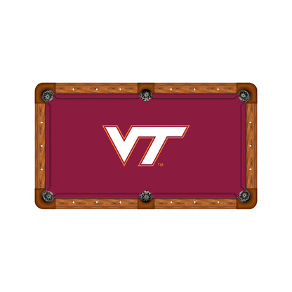 Virginia Tech Hokies Custom Pool Table Replacement Felt