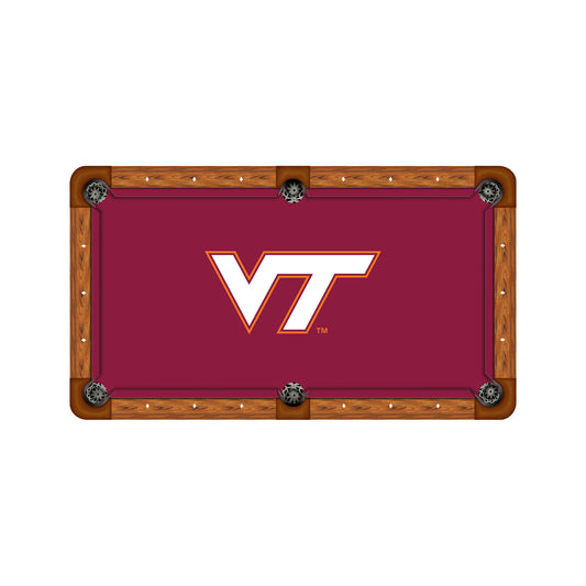 Virginia Tech Hokies Custom Pool Table Replacement Felt