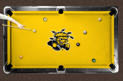 Wichita State Shockers Custom Pool Table Replacement Felt Lifestyle