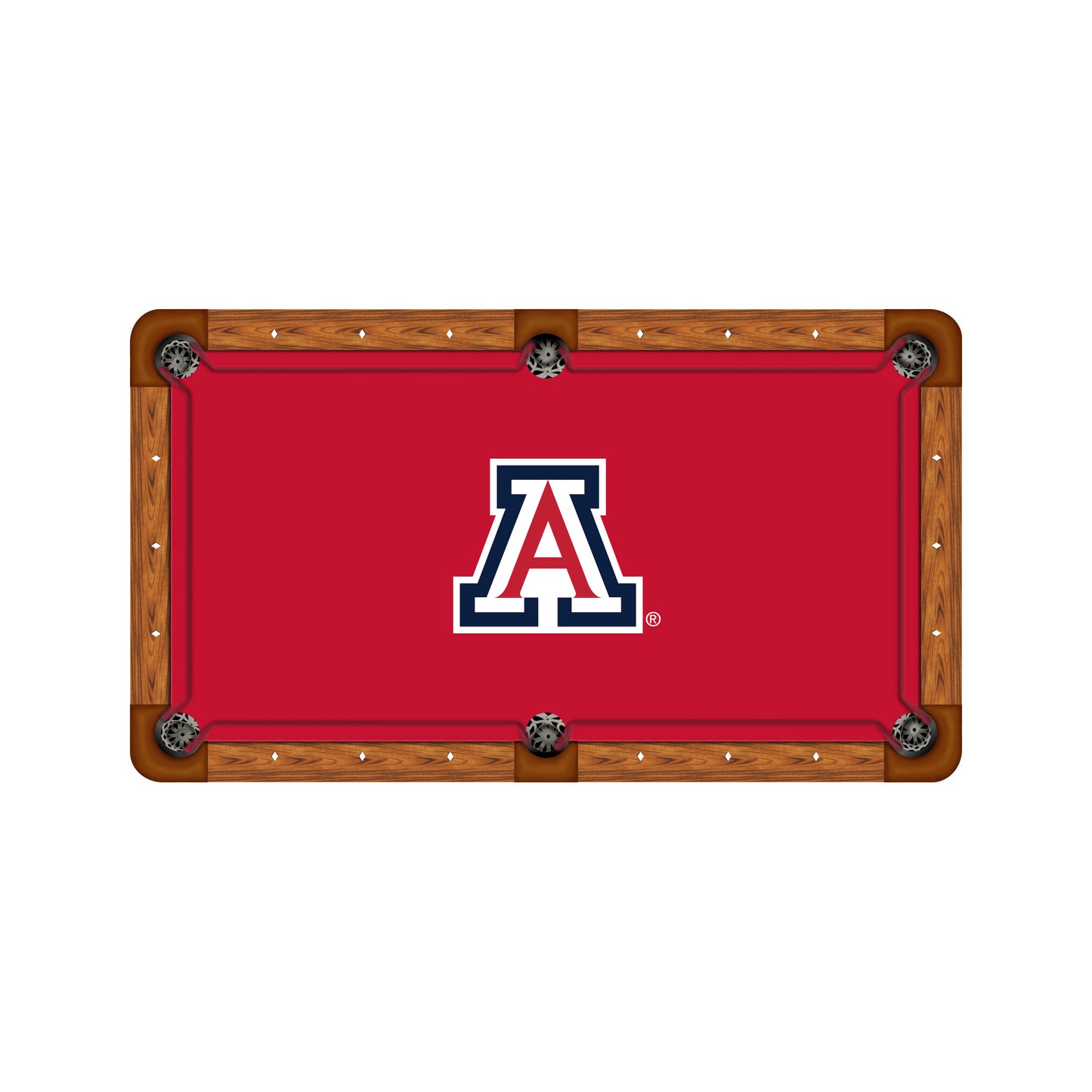 Arizona Wildcats Custom Pool Table Replacement Felt ALT Logo
