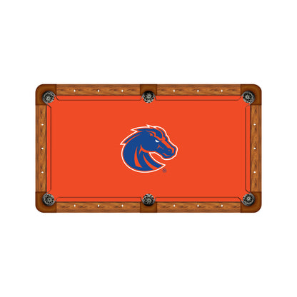 Boise State Broncos Custom Pool Table Replacement Felt ALT Logo
