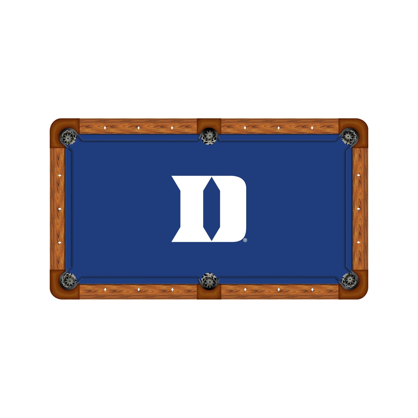 Duke Blue Devils Custom Pool Table Replacement Felt ALT Logo