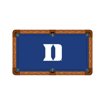 Duke Blue Devils Custom Pool Table Replacement Felt ALT Logo