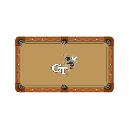 Georgia Tech Yellow Jackets Custom Pool Table Replacement Felt ALT Logo