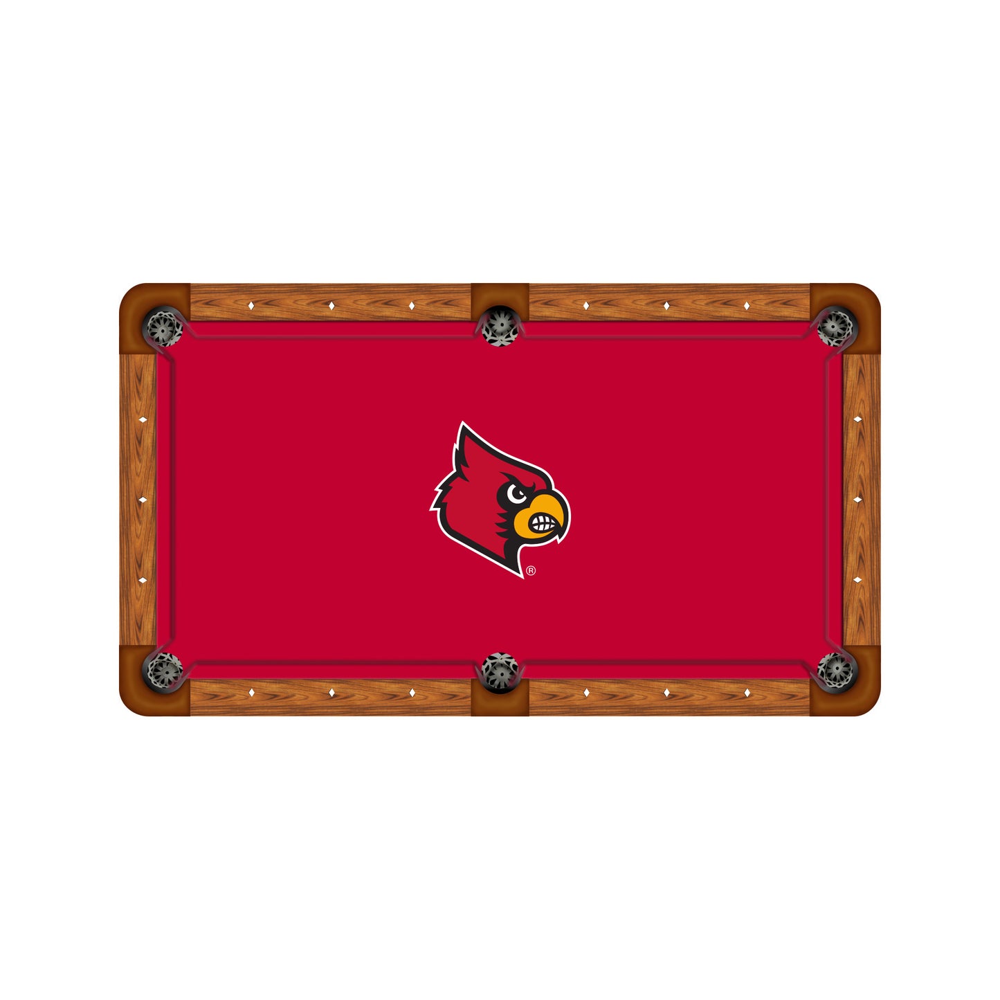 Louisville Cardinals Custom Pool Table Replacement Felt