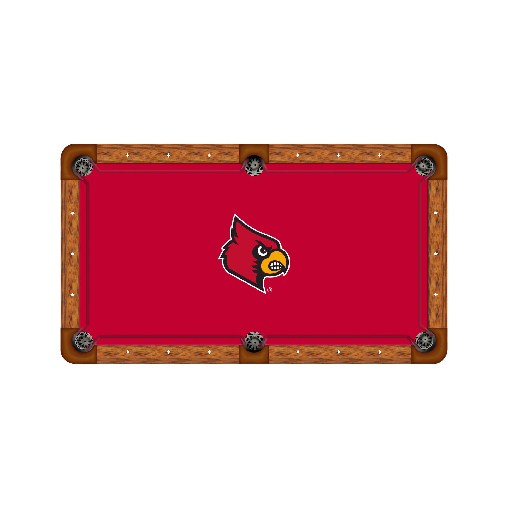 Louisville Cardinals Custom Pool Table Replacement Felt