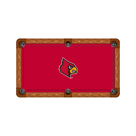 Louisville Cardinals Custom Pool Table Replacement Felt