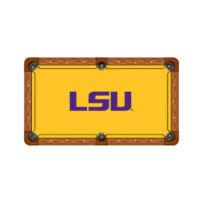 LSU Tigers Custom Pool Table Replacement Felt ALT Logo