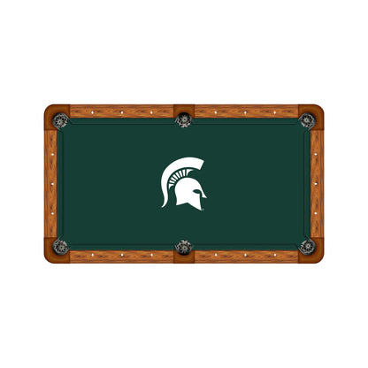 Michigan State Spartans Custom Pool Table Replacement Felt ALT Logo