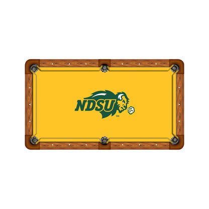 North Dakota State Bison Custom Pool Table Replacement Felt ALT Logo